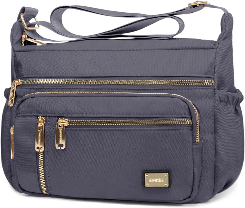 NPBAG Crossbody Bag for Women, Shoulder Purse Handbag Messenger Bag, Trendy Pocketbooks, Waterproof and Multi-Pockets - Image 1
